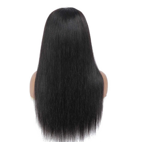 13x 4 Front Lace Human Hair Wig Wig Straight Hair - Image 7