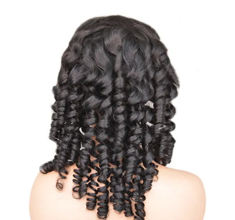 13x 4 Front Lace Human Hair Wig Wig Straight Hair - Image 2